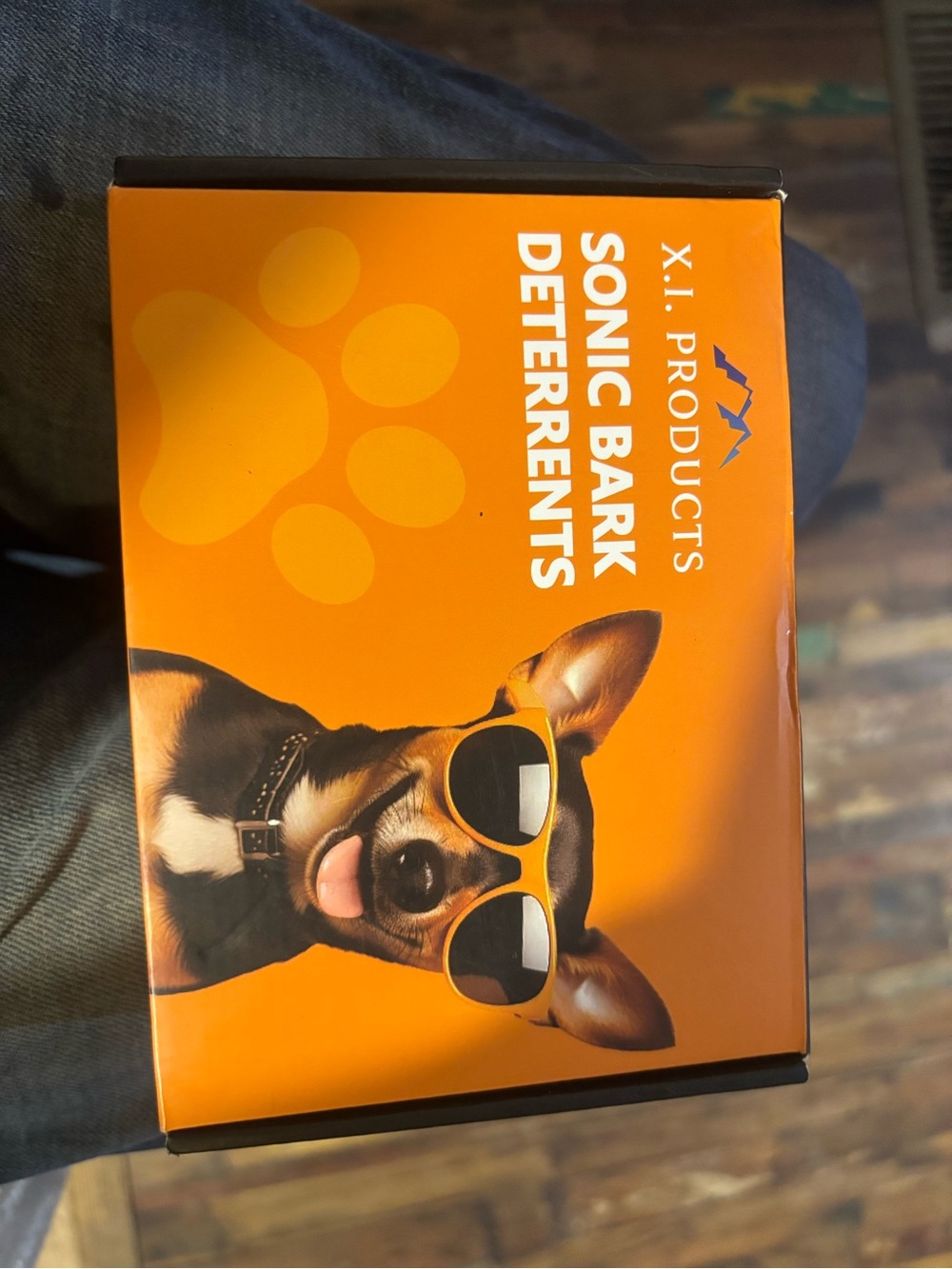 Orange Sonic Bark Deterrent